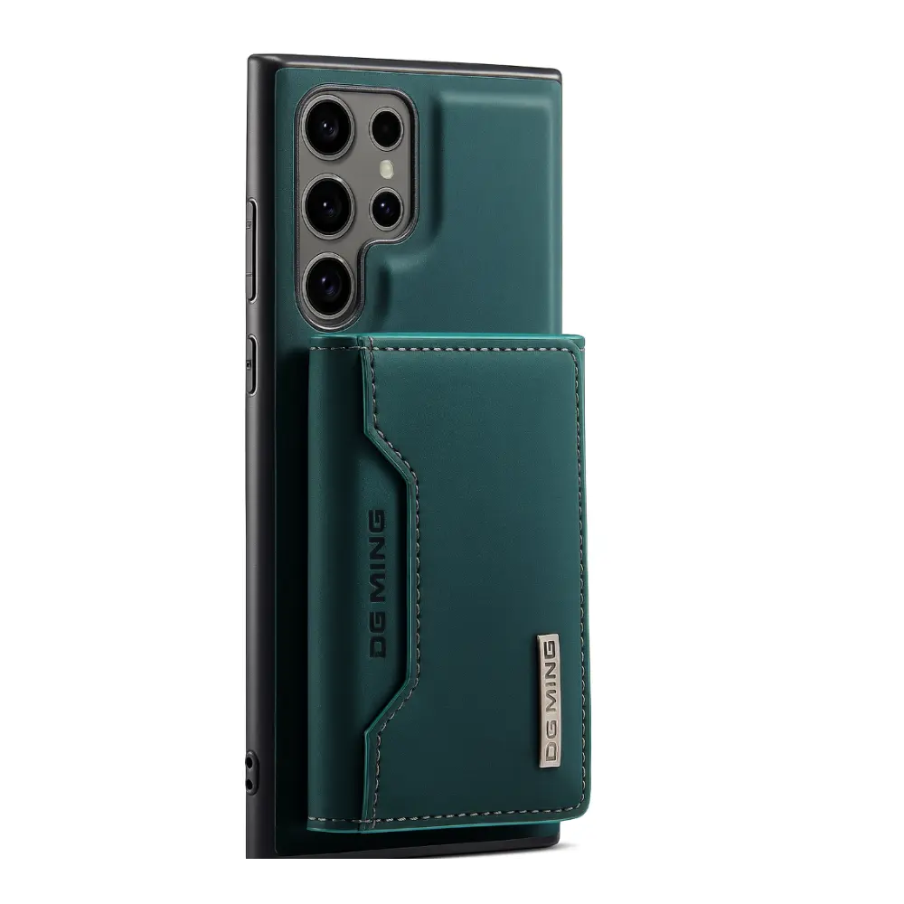 Samsung S25 Ultra Lederhülle mit Kartenfach – Stilvoller Schutz und praktische Aufbewahrung TechXpress